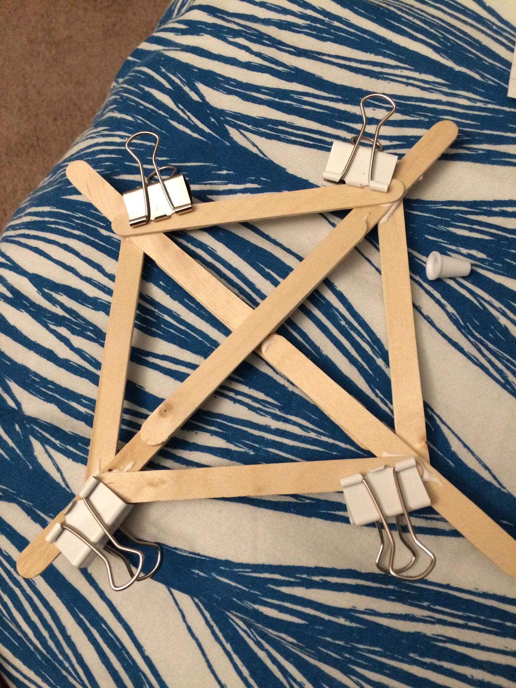 Wood Stick Art Canvas 3 Steps Instructables