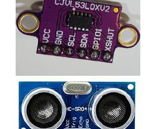 HC-SR04  VS VL53L0X - Test 1  - Usage for Robot Car Applications