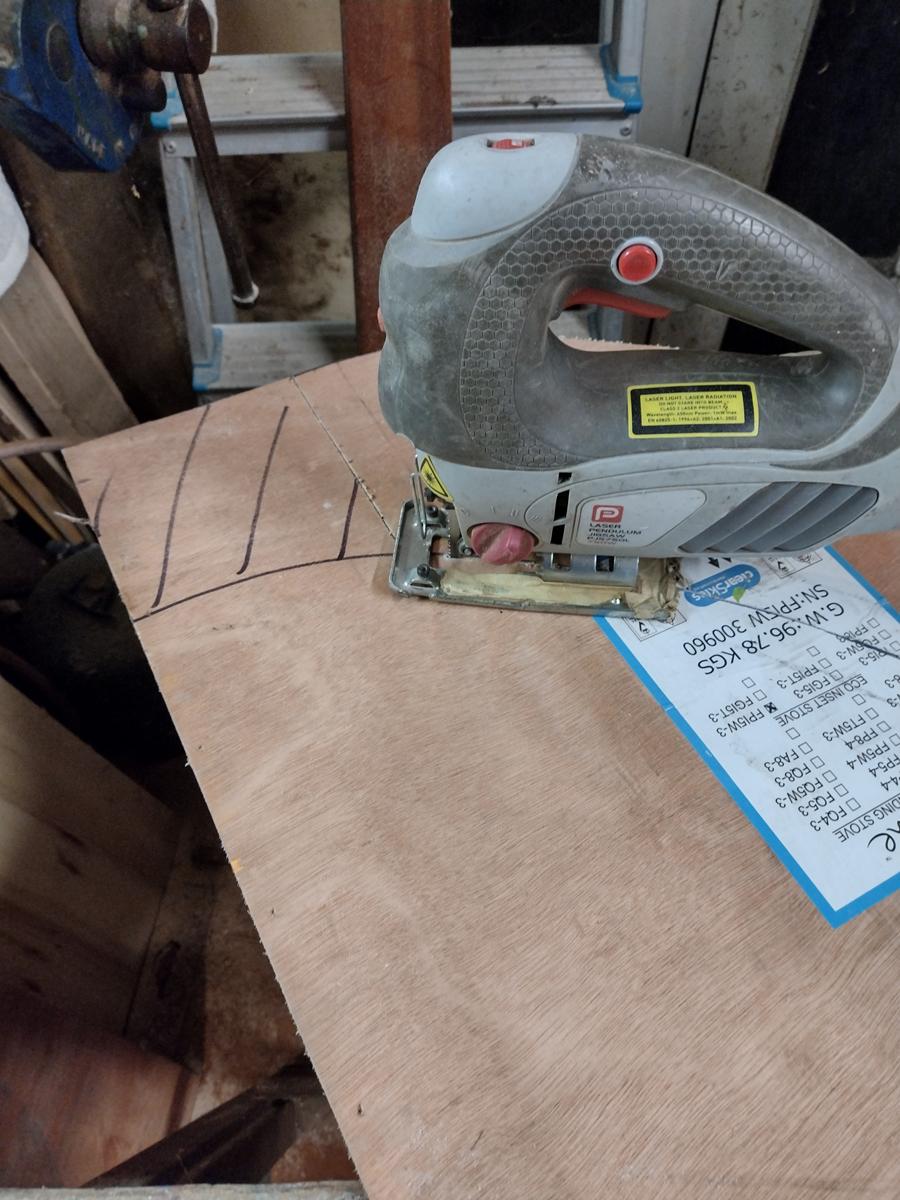 Using the 2-dimensional Template to Make a 3-dimensional Dome Mould Former