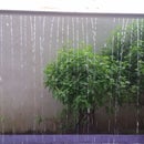 Homemade outdoor fountain using scrap!!!!!!!!!!!