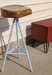 Blue Stool