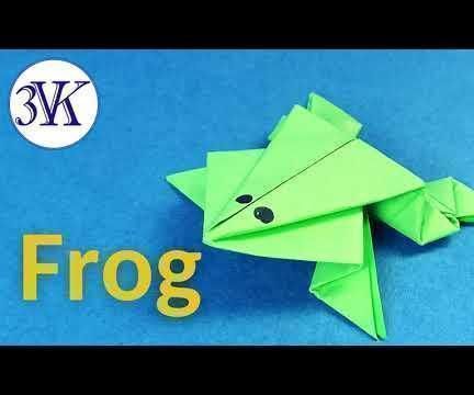  How to Make a Jumping Paper Frog?