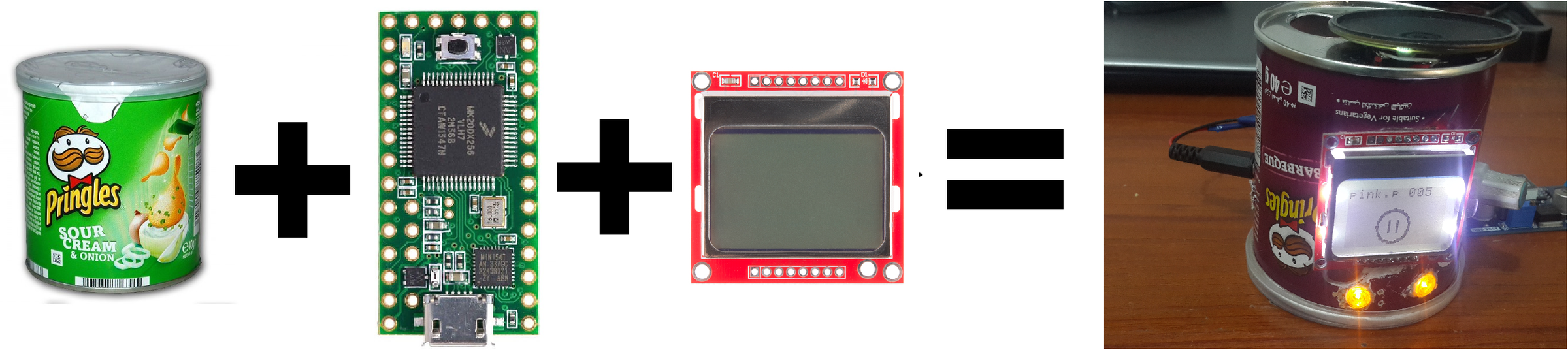 Convert Your Pringles Cans to RTTTL Audio Player : 7 Steps (with ...