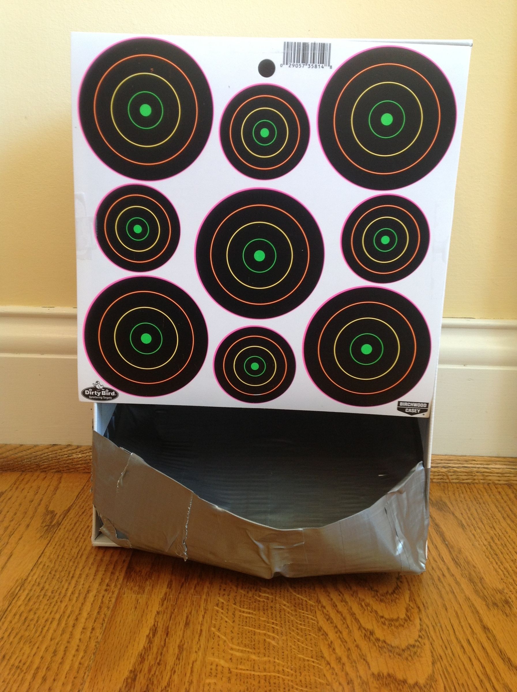Easy Airsoft Target That Catches The Bullets
