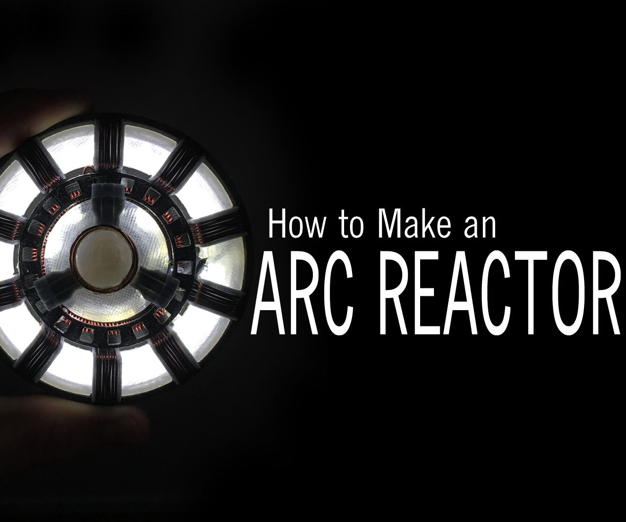 Wearable Iron Man Arc Reactor