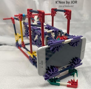 K'Nex Gravity Clamp Smartphone Holder, Great for Stable Pictures
