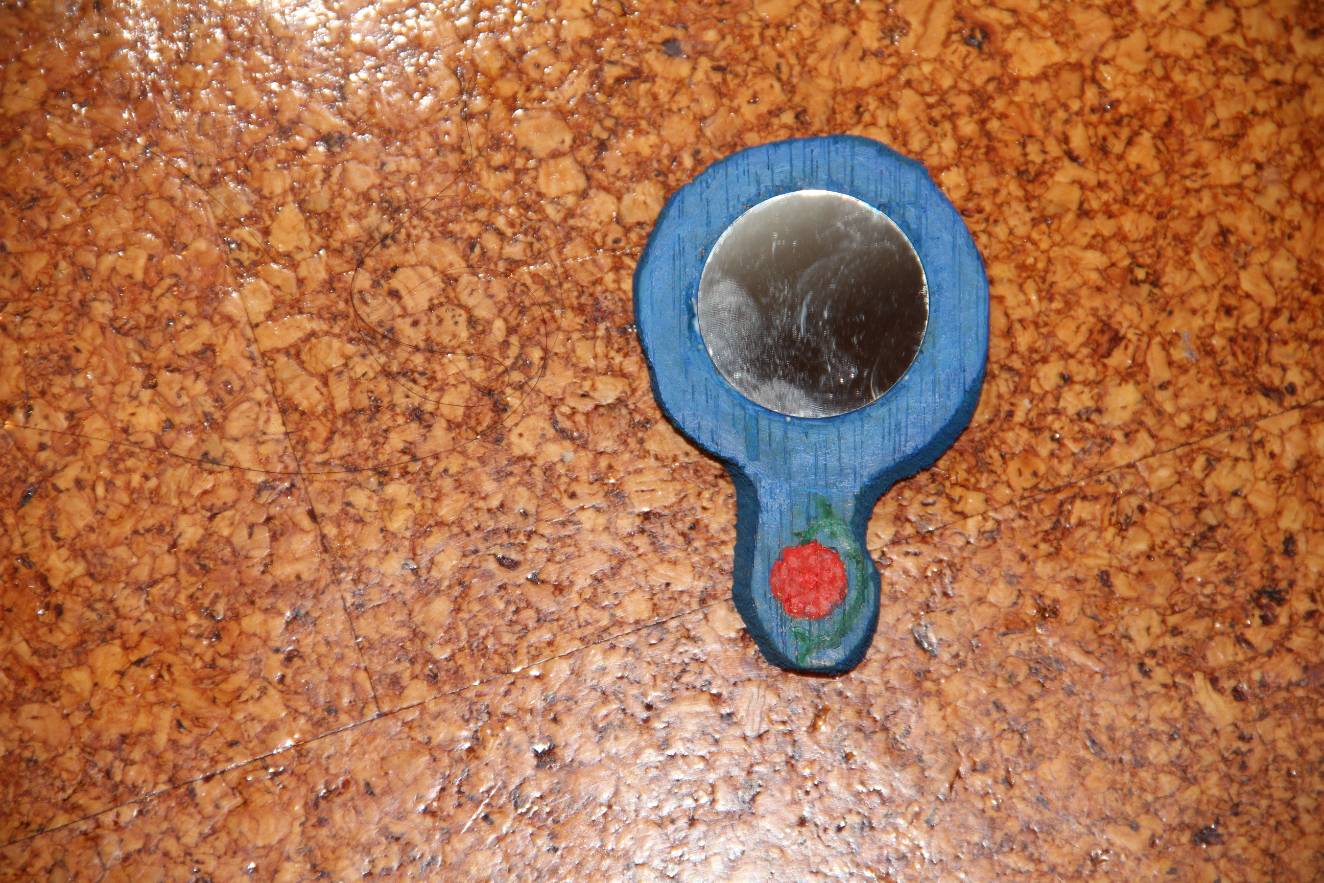 Mini Hand Held Mirror