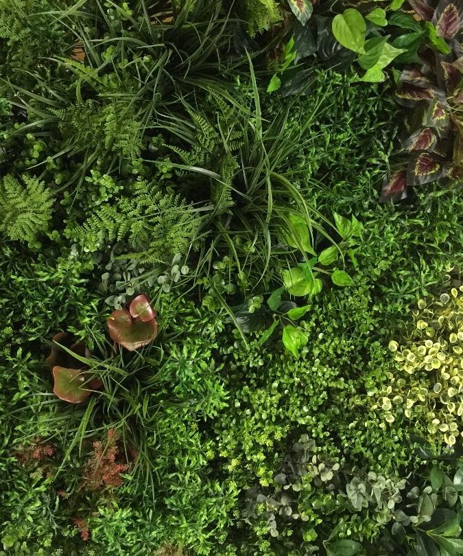 Artificial Vertical Green Wall