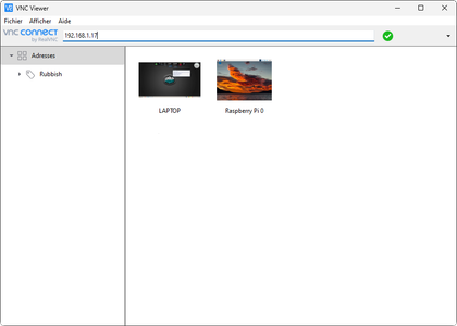 UTILISER VNC