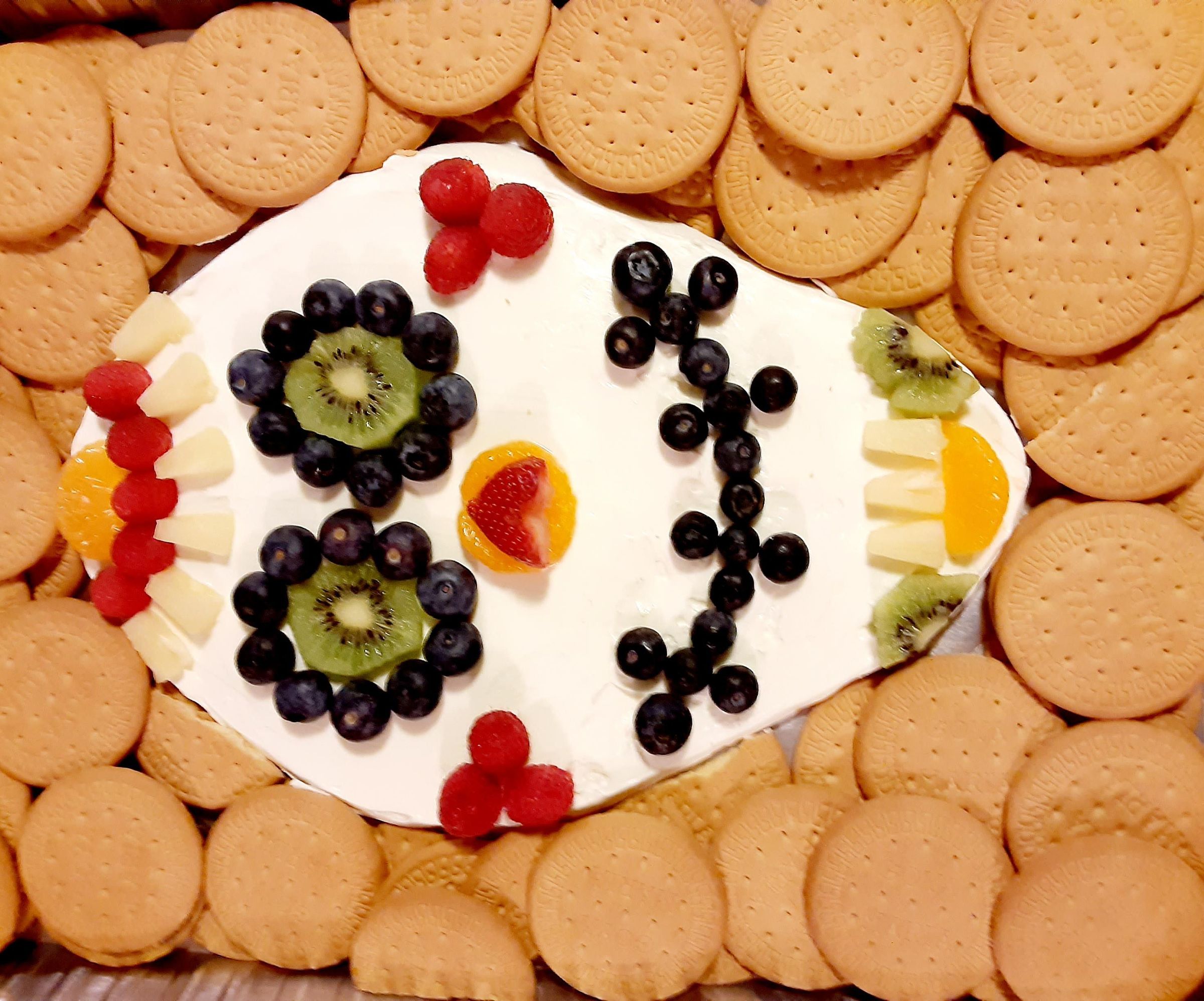 Day of the Dead Fruity Skeleton Dip