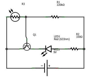 Automatic Light Sensor Circuit