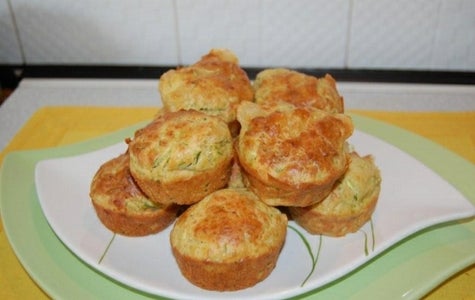 Zucchini Muffin (salted Muffin)