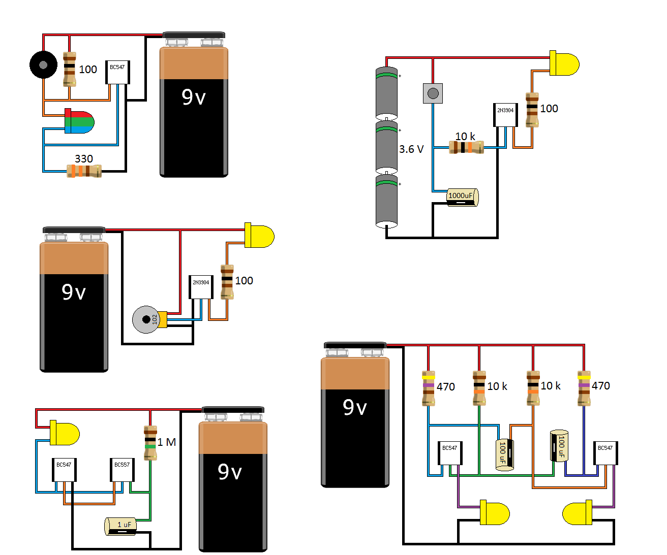 Five Neat Little Projects