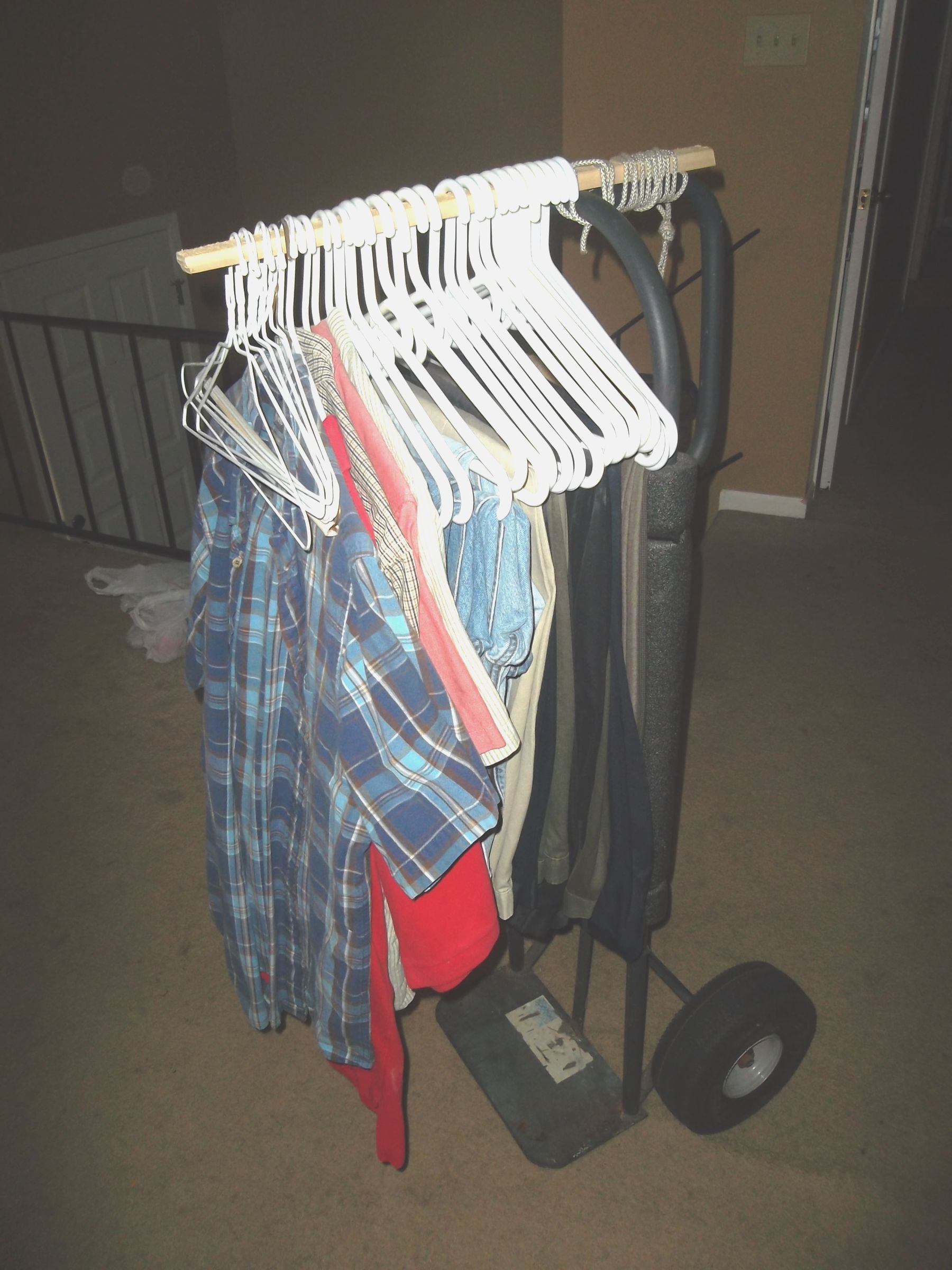 Help Moving Hanging Clothes Instructables