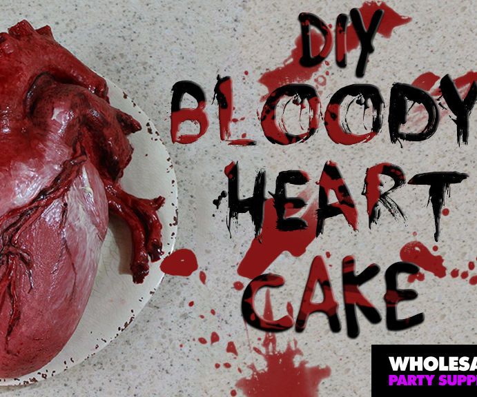 DIY Human Heart Cake