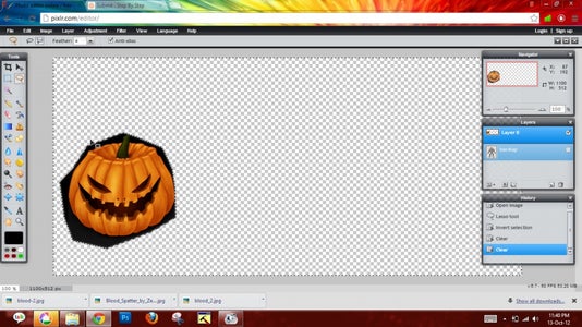 Adding Pumpkins + Making Background