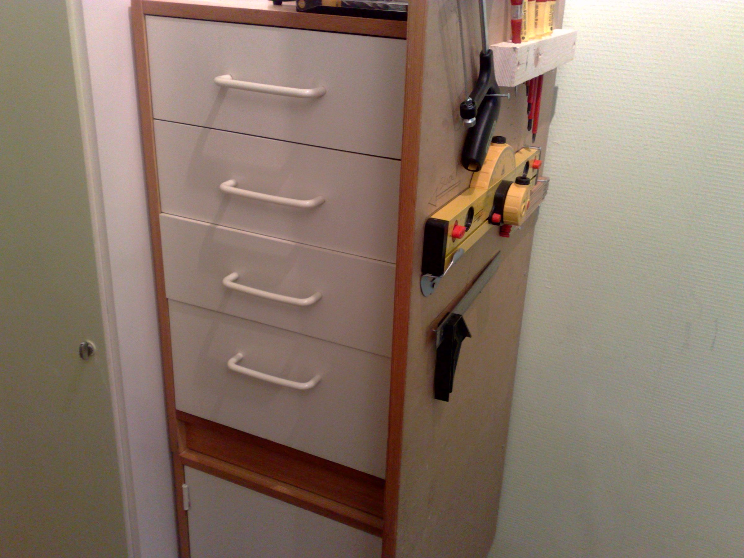 Very Easy:  Cheap Tool Cabinet