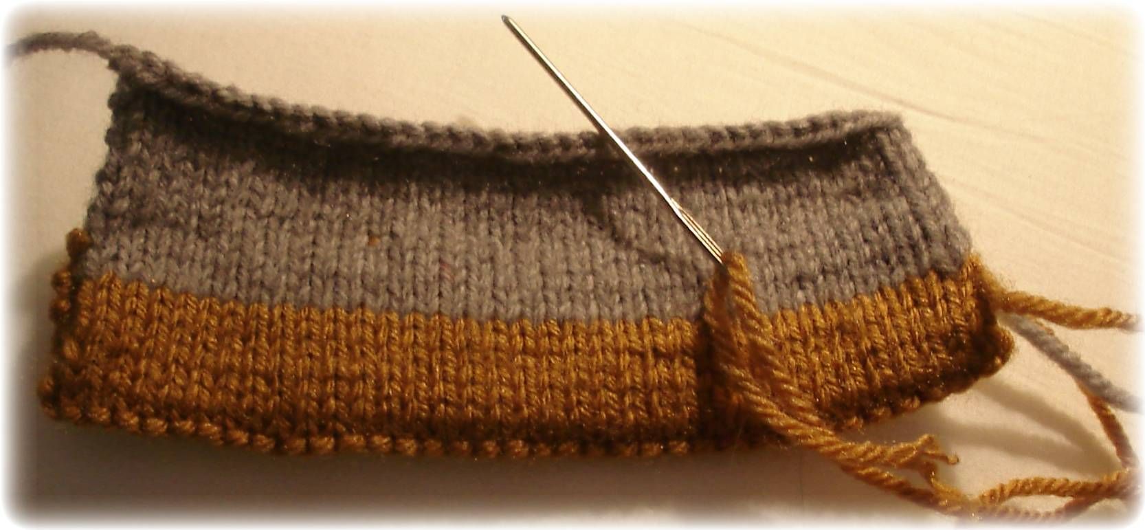 Another Choice for Knitted Hems - the Straight Edged Hem