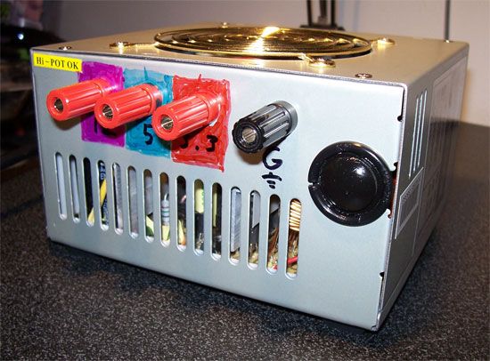 Convert an ATX Power Supply Into a Regular DC Power Supply!