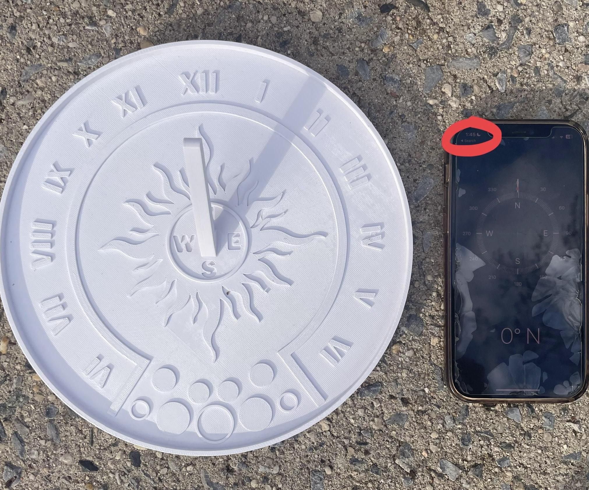 The FIRST Clock - 3D Printed Ancient Sundial