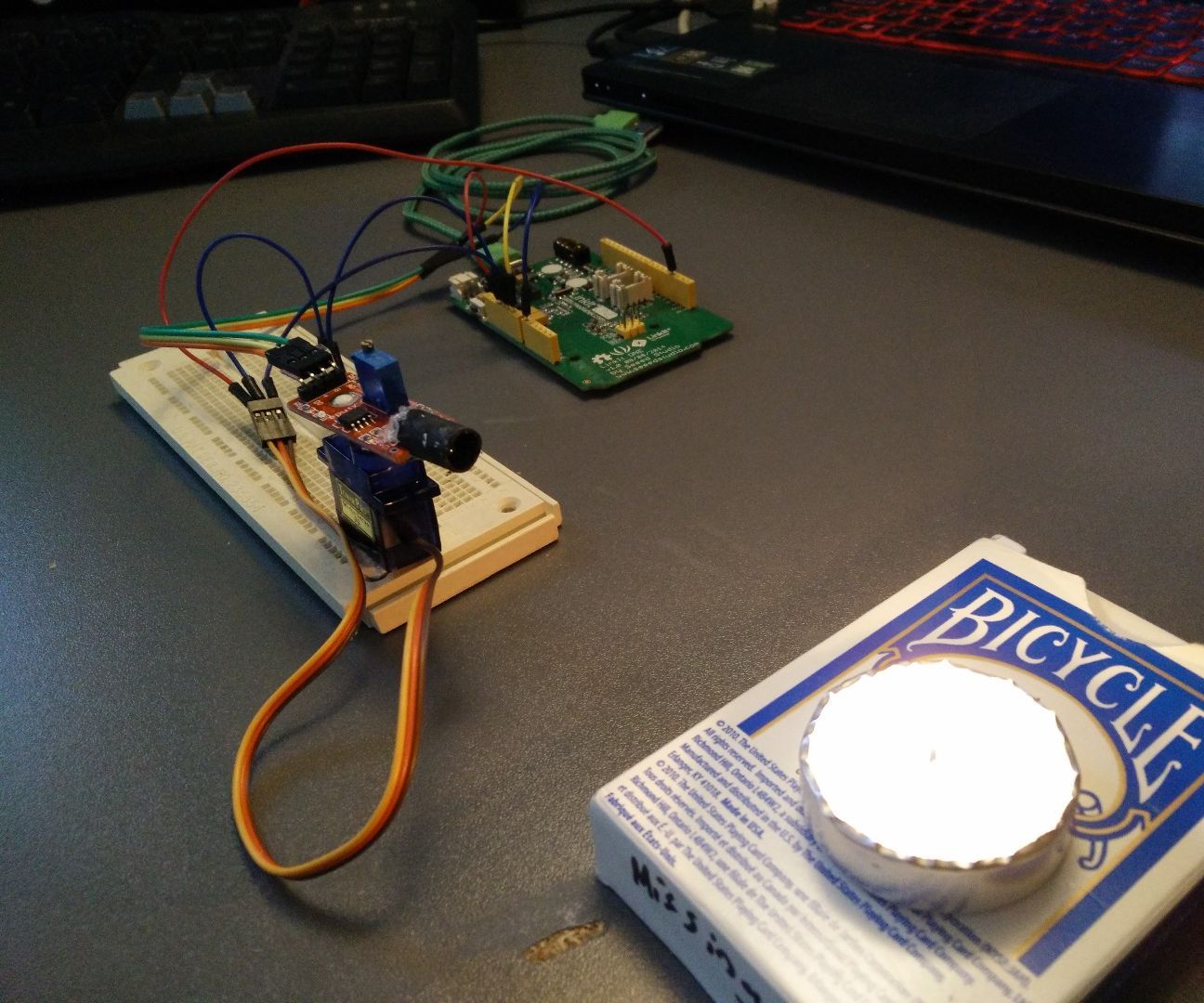 LinkIt ONE Flame Finder