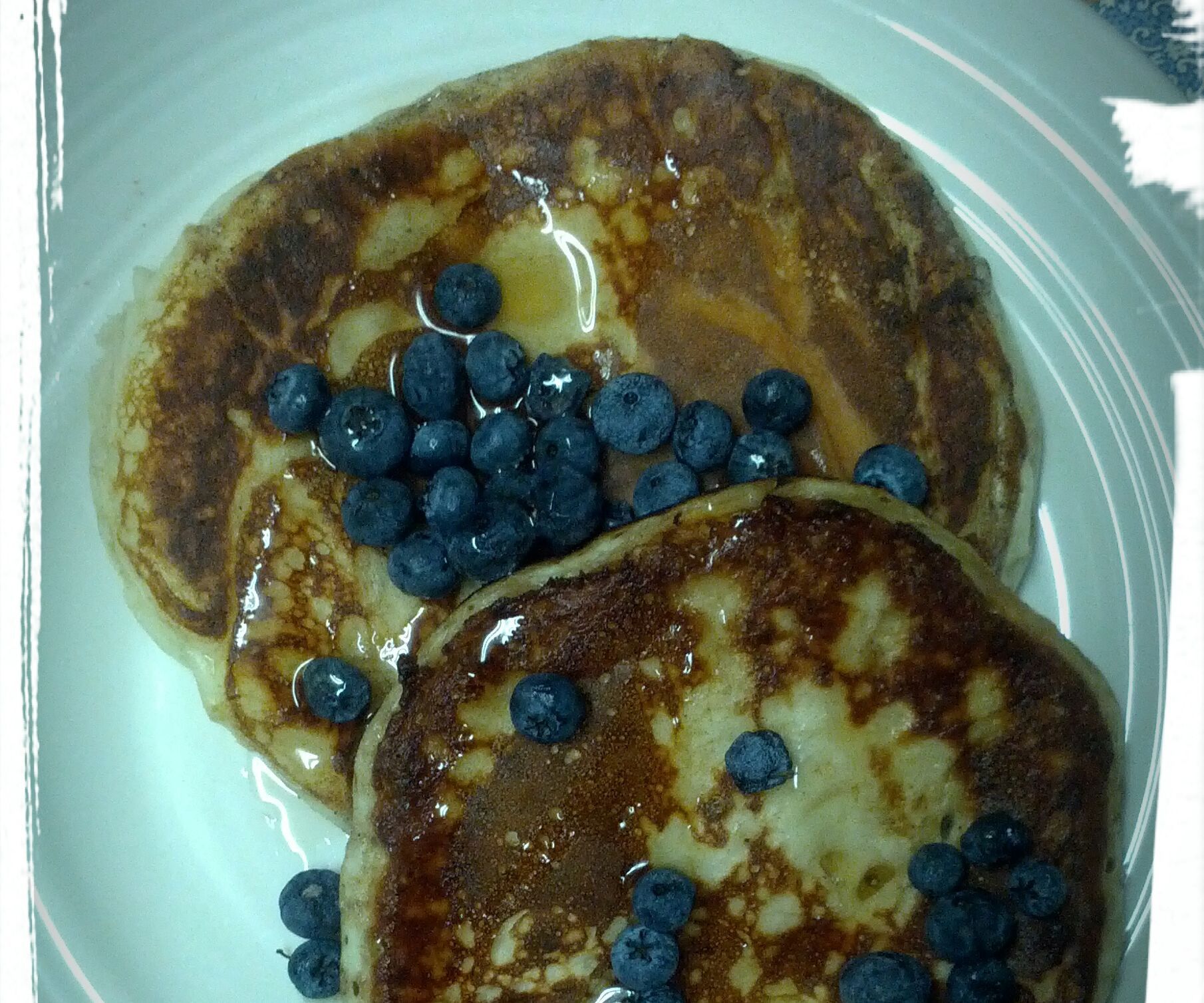 Sour Milk Toaster Pancakes