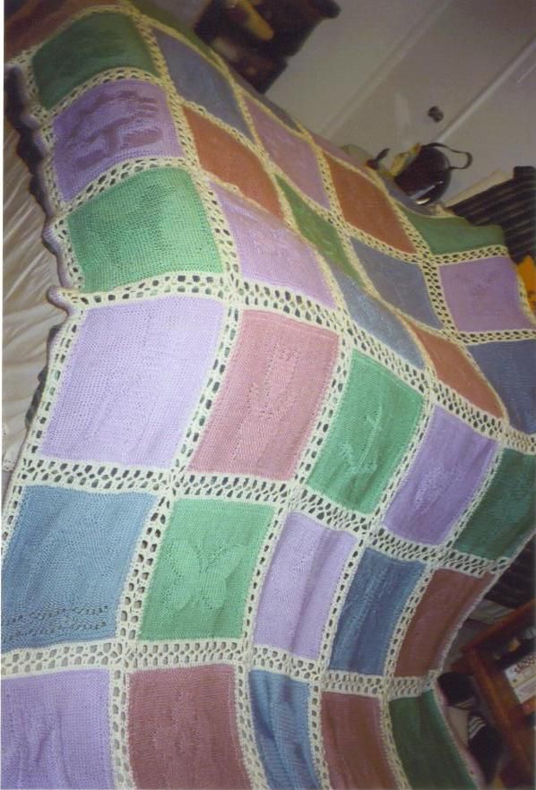 Sheila's Squares Blanket