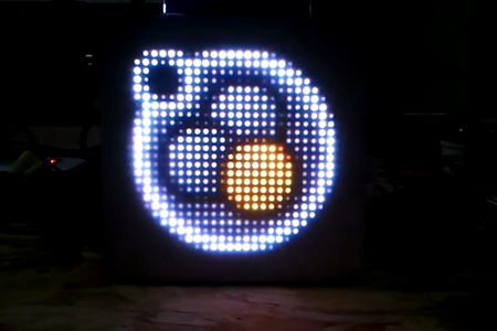 Neon a Shop Open / Closed Makerspace Sign on Raspberry Pi 2 (El Paso, TX)