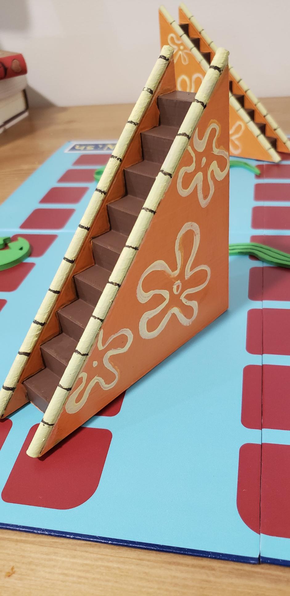 Real Spongebob Eels and Escalators Board Game! 8 Steps (with Pictures