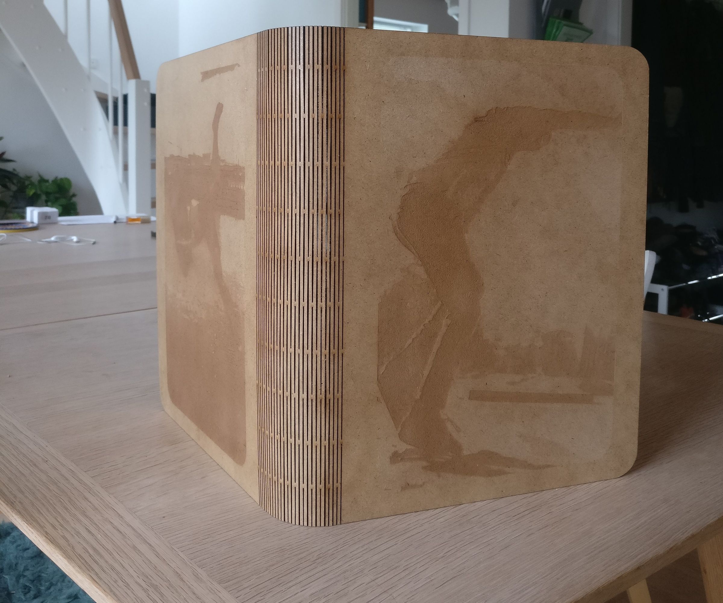 Living Hinge Folder With Custom Pictures