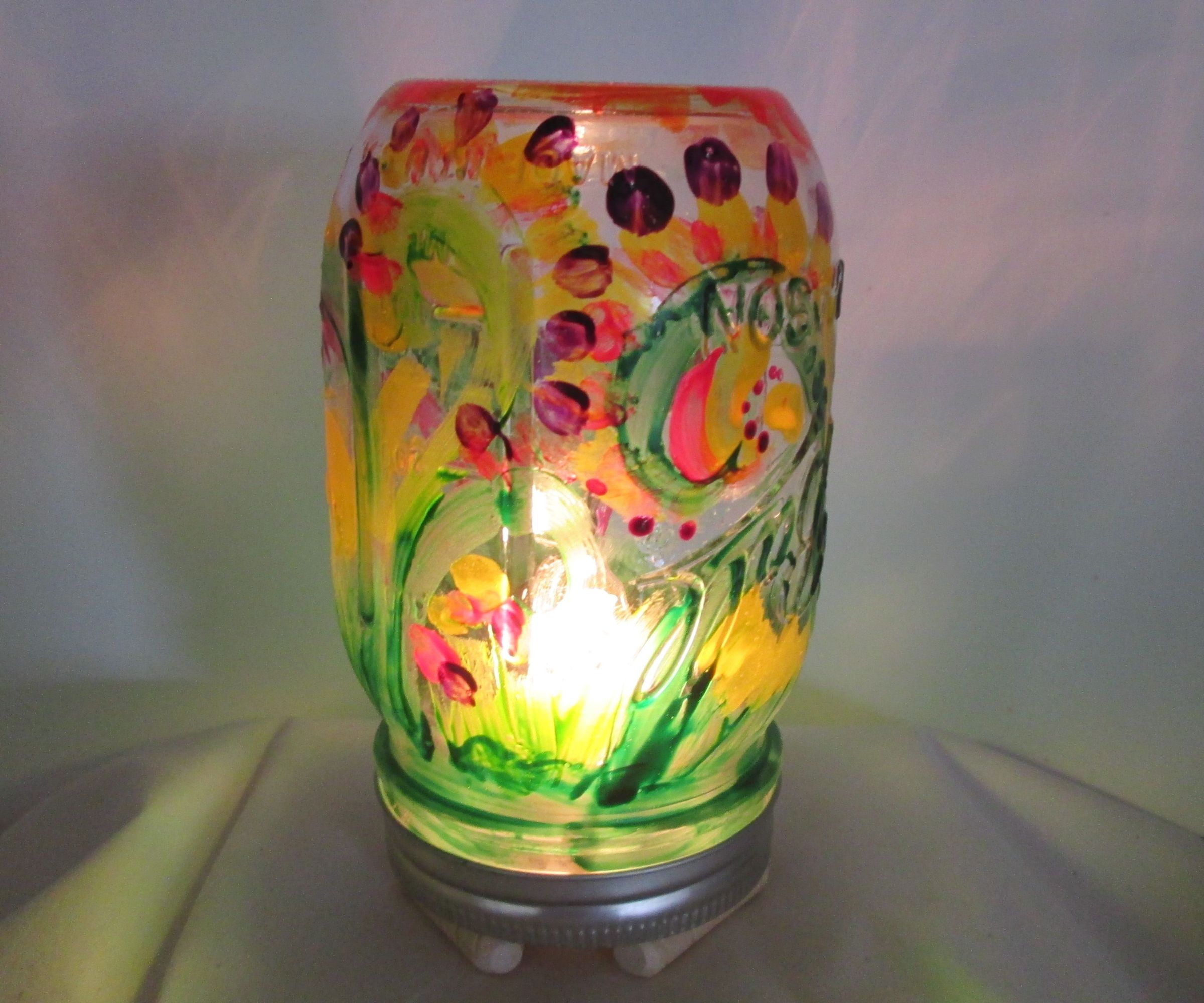 Mason Jar Night Light