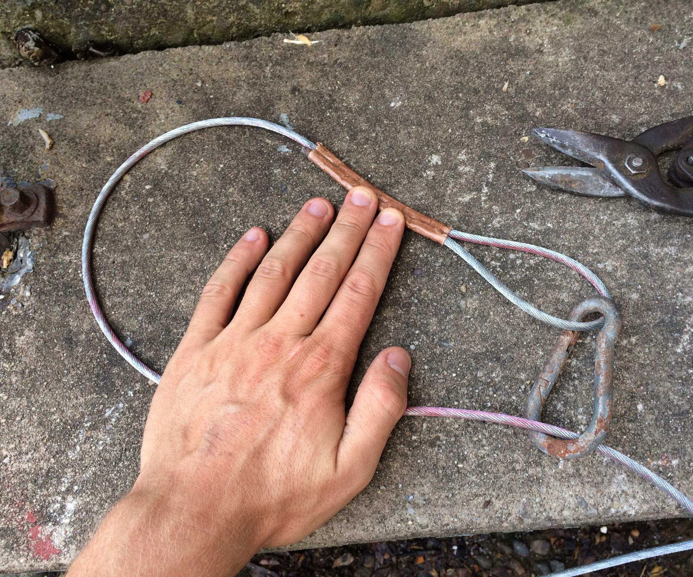 Custom Steel Cable Crimp