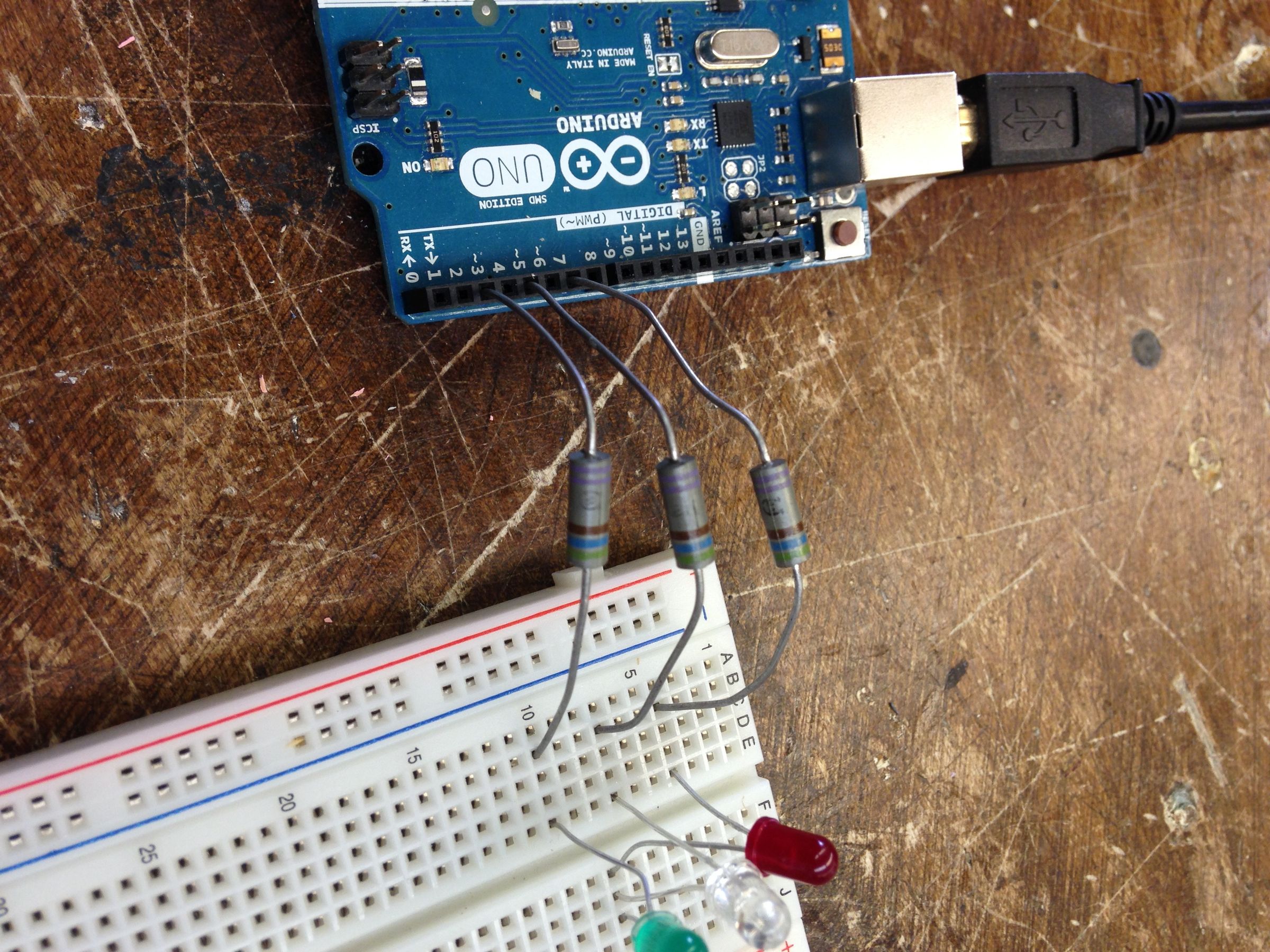 Arduino Battery Tester With Led Light 3 Steps Instructables