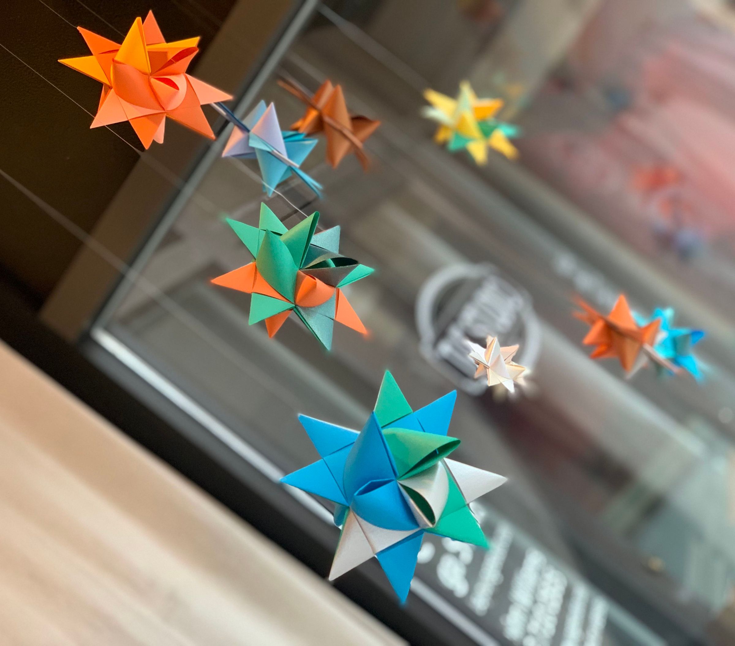 Paper Origami Moravian Star - Aka Fold Paper a Billion Times