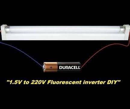 A Powerful 1.5V to 220V Inverter With Schematic DIY