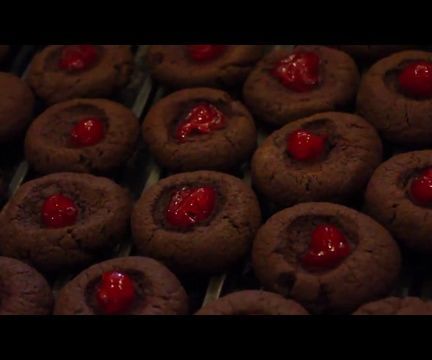 Gluten Free Chocolate Cherry Cookies: Cheap Enough for the Whole Family 