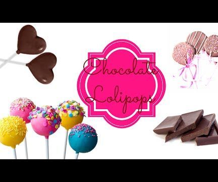 DIY CHOCOLATE LOLIPOPS!