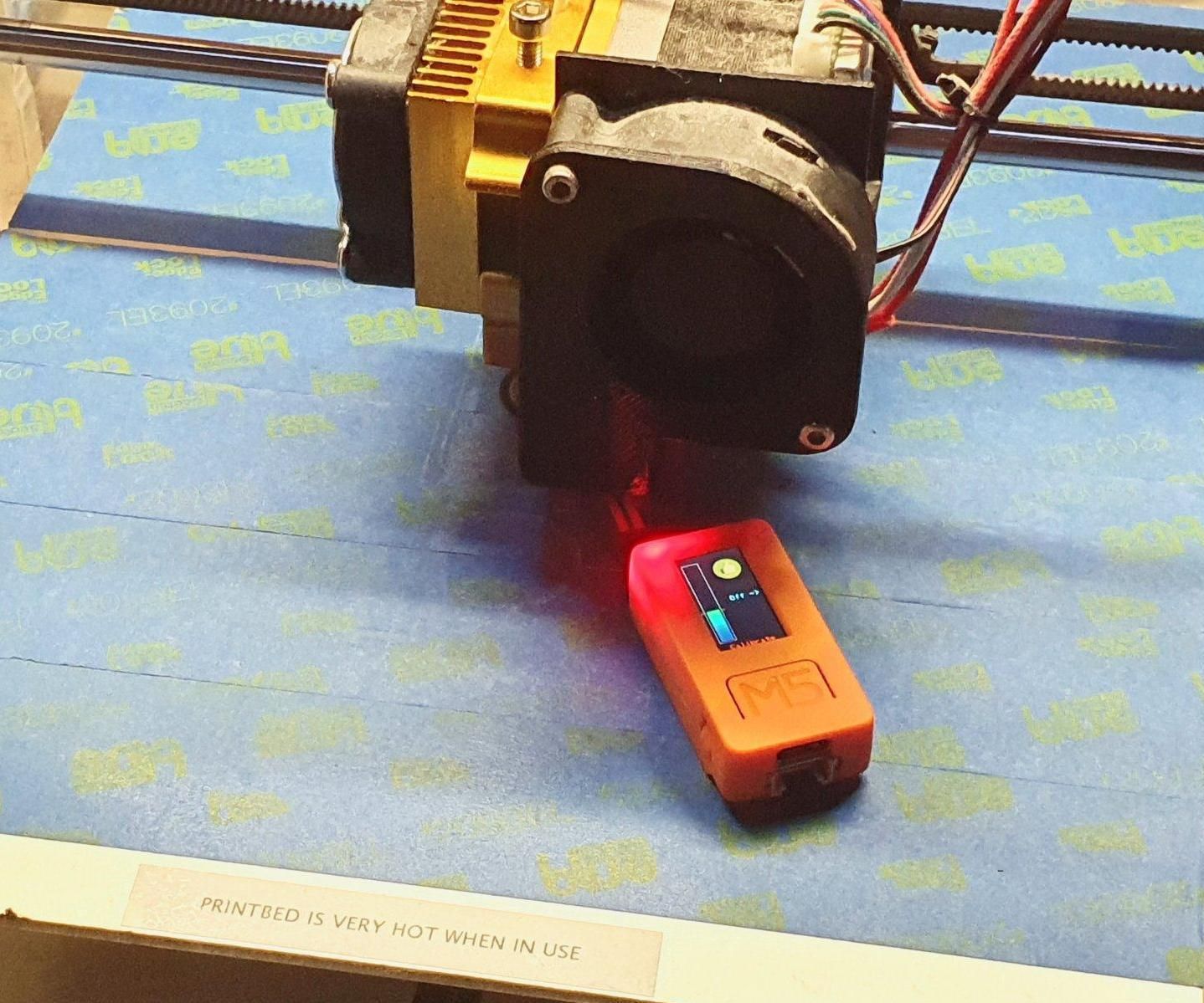 3D Print Bed Leveling Tool using M5StickC