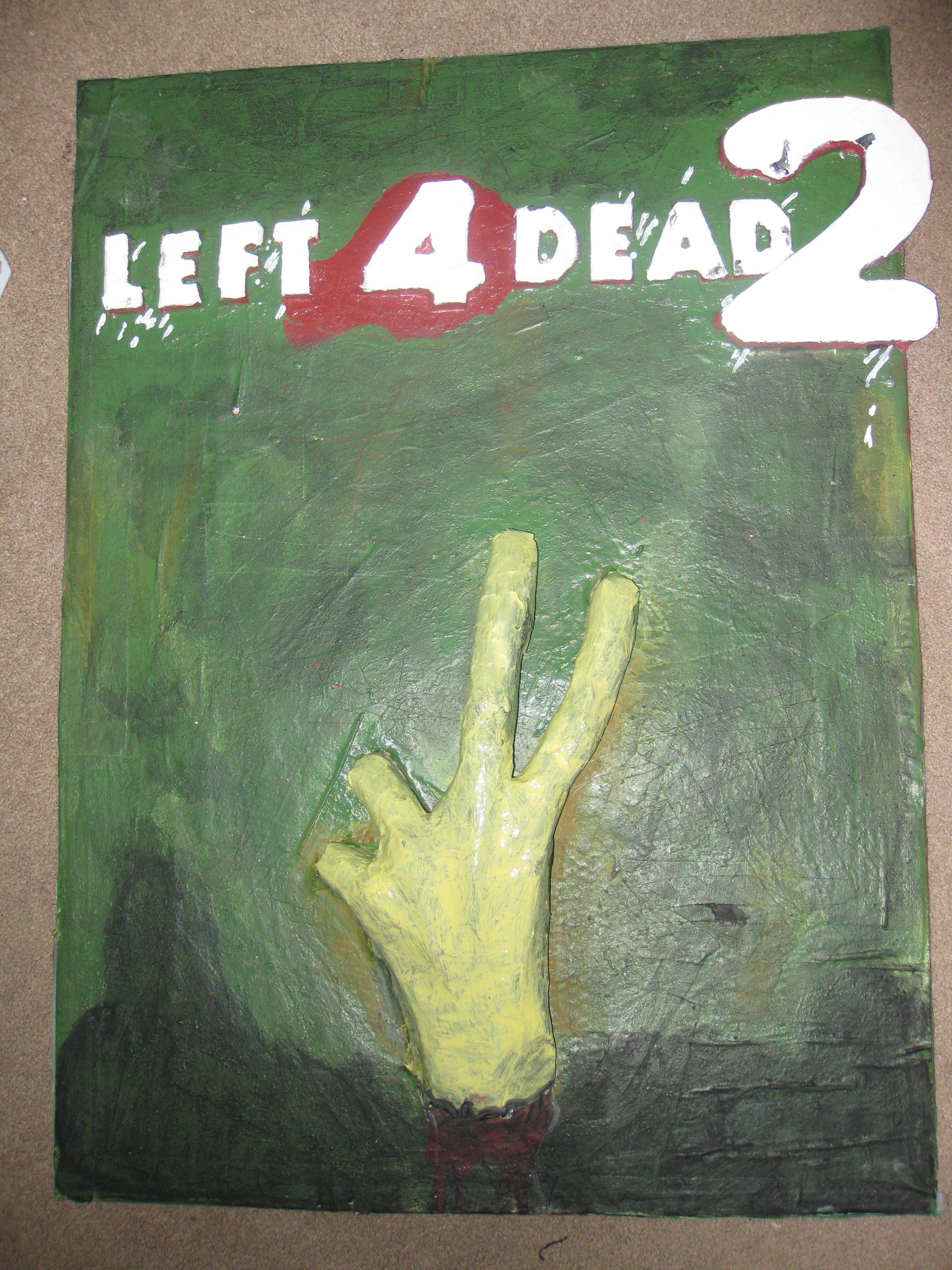 Left 4 Dead 2 Paper Mache Logo