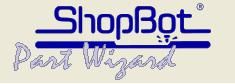 Importing data into Partwizard and creating toolpaths for the Shopbot