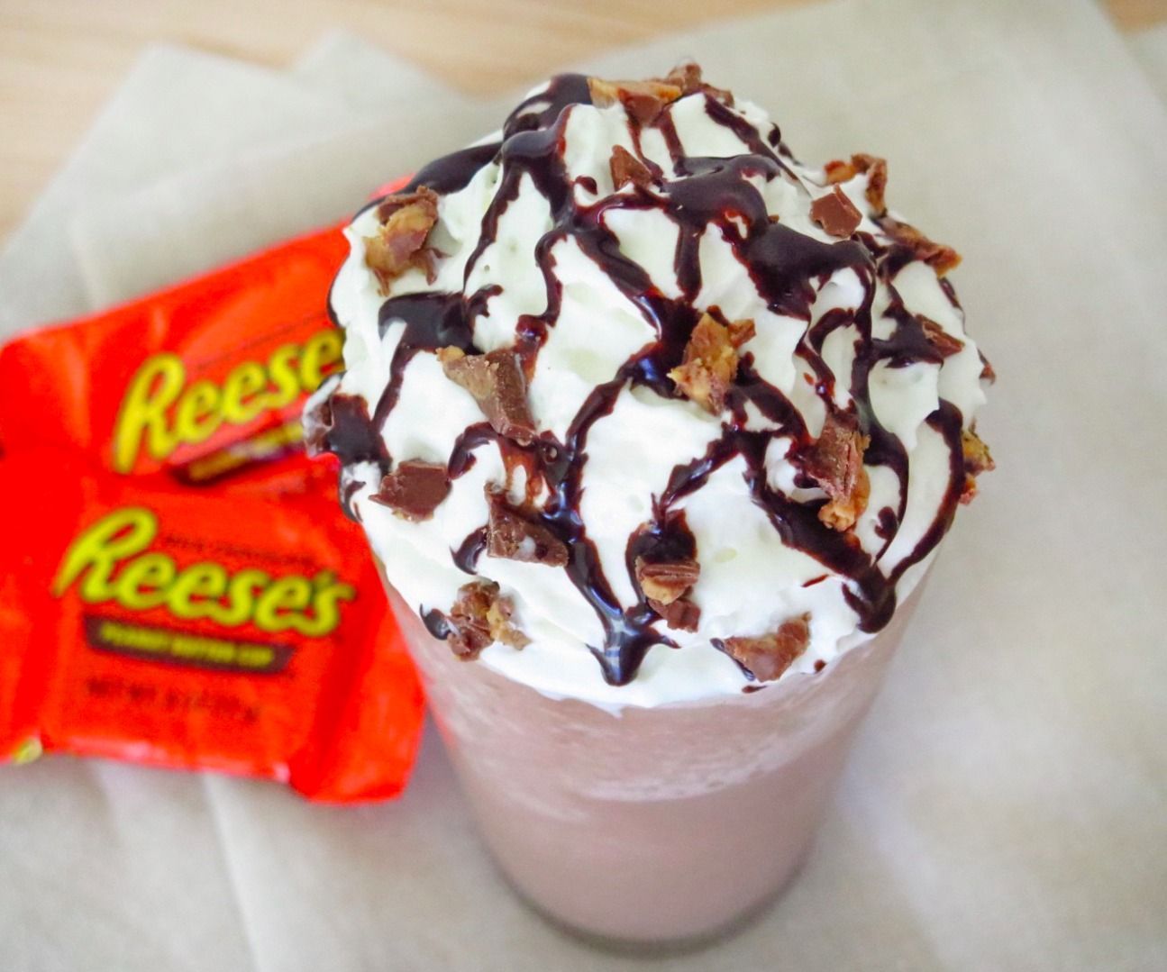 Peanut Butter Cup Frappuccino Recipe