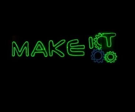 Animated EL Wire Sign