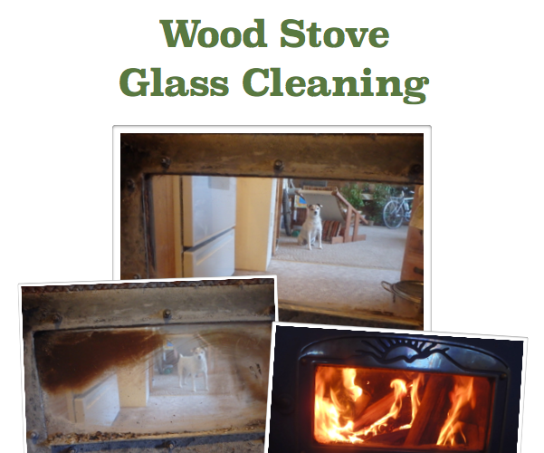 Fast FREE Effective Wood Stove Glass Cleaner