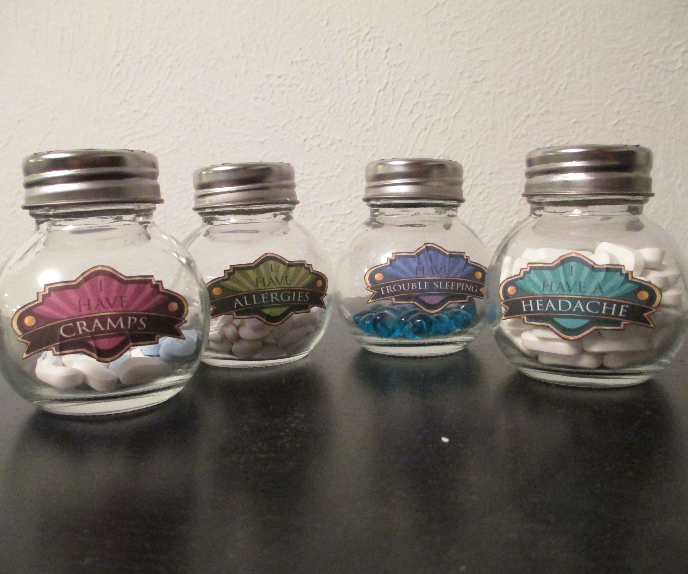 Art Deco Medicine Jars