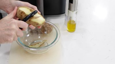 Prep the Potato Skins