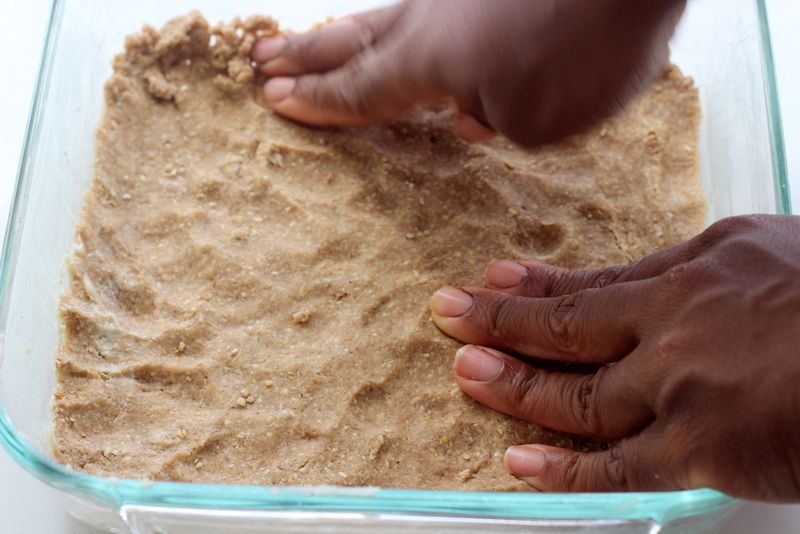 Pumpkin Butter Crumble Bars (Lighter Side)