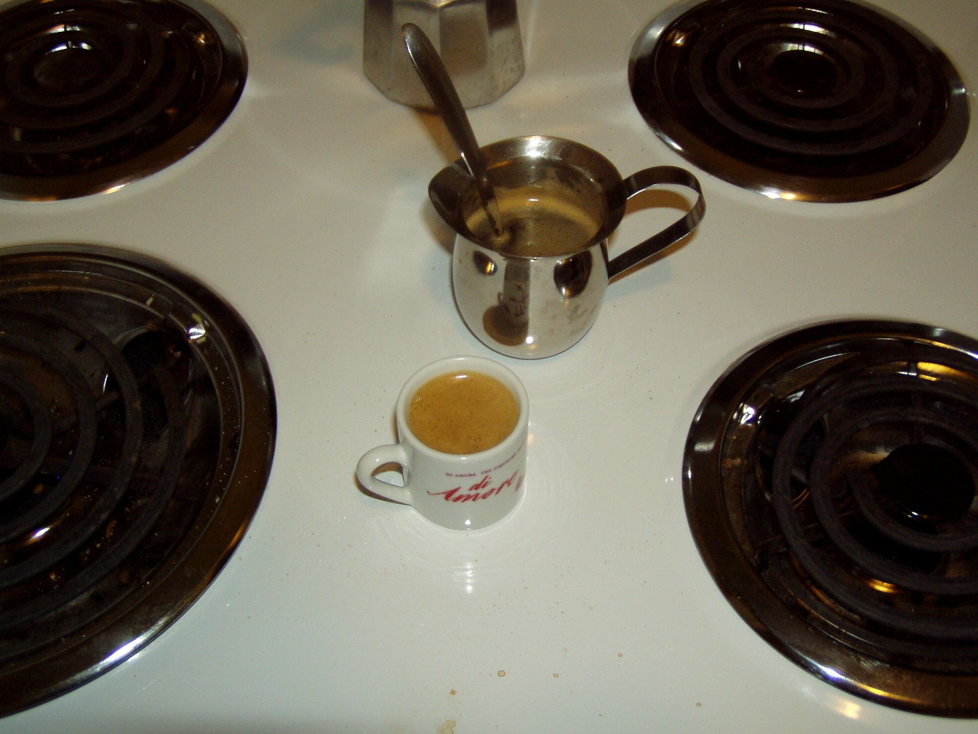 Making Cuban Coffee