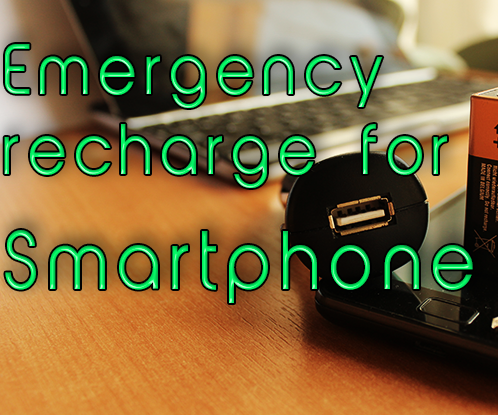 Emergency Charge for Your Smartphone
