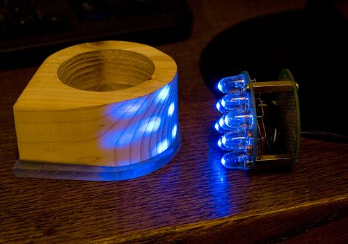 Make a Fancy Blue LED Lamp (by Brad Justinen) : 6 Steps (with Pictures ...