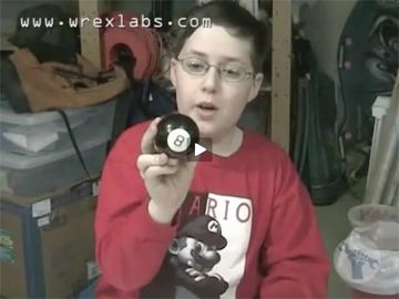 WREXLabs Episode #5 - Push-Button 8-Ball Toy